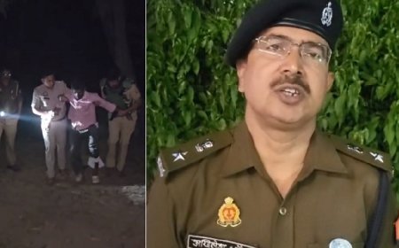 अमरोहा पुलिस की गो-तस्करों से मुठभेड़,एक गिरफ्तार,दूसरा साथी फरार।