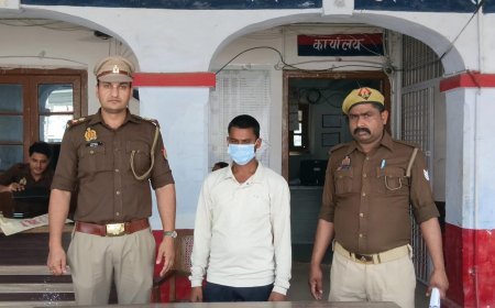 Hardoi : बिलग्राम पुलिस ने अवैध तमंचा और कारतूस के साथ आरोपी गिरफ्तार