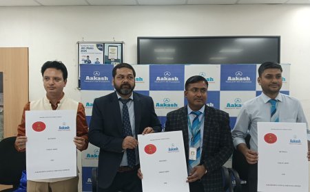 Ayodhya : सैनिकों के बच्चों को शिक्षा में विशेष सहायता, आकाश एजुकेशनल सर्विसेज और भारतीय सेना के बीच एमओयू