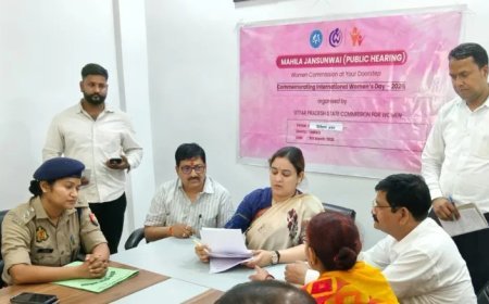 Lucknow : अपर्णा यादव ने महिलाओं की समस्याओं पर की समीक्षा बैठक और निरीक्षण, जनसुनवाई में 8 शिकायतें सुनीं, वन स्टॉप सेंटर और लोक बंधु अस्पताल का किया दौरा