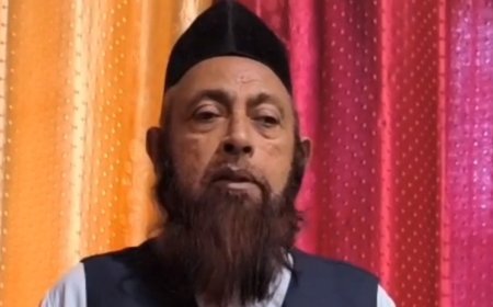 Sambhal: ईदगाह के इमाम मौलाना जहीरुल इस्लाम की अपील, सड़क पर नहीं मस्जिद और ईदगाह में ही अदा करें अलविदा व ईद की नमाज़। 