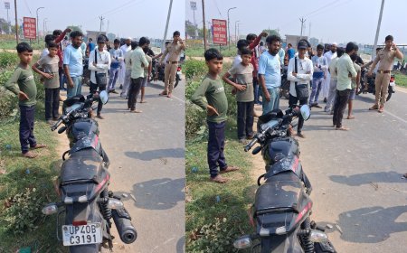 Lakhimpur- Kheri : ढखेरवा सिसैया हाइवे पर तेज रफ्तार अज्ञात वाहन ने बाइक सवार दंपती और बेटी को मारी टक्कर, तीनों घायल