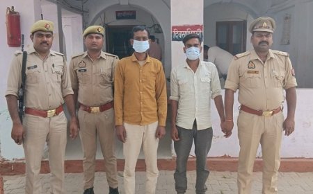Hardoi: पैसों के विवाद में दोस्त की हत्या का खुलासा: दोस्त ने ही रची मौत की साजिश, डेढ़ साल बाद दो इनामी आरोपी गिरफ्तार।  