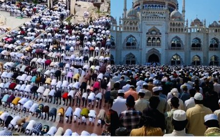Deoband : आपसी सौहार्द की दुआ के साथ अलविदा जुमा की नमाज हुई अदा