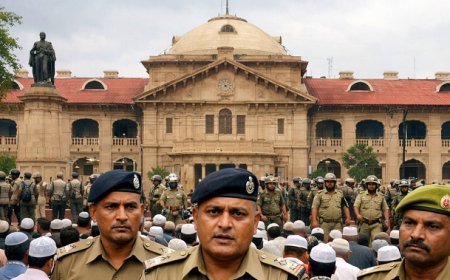 Sambhal: सम्भल में नमाज़ पर रोक के मामले में हाईकोर्ट सख्त, कहा प्रशासन कानून लागू करने में असमर्थ है तो पद छोड़ दे।