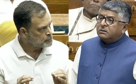 बोलने का समय आता है तो विदेश घूमने निकल जाते हैं राहुल- बीजेपी नेता रविशंकर प्रसाद ने राहुल गांधी पर लगाया आरोप।