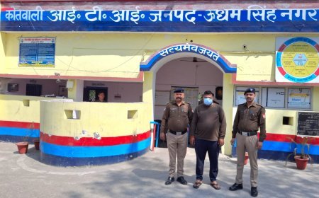 Kashipur : काशीपुर में गैंगस्टर एक्ट के तहत वांछित आरोपी विमल कुमार गिरफ्तार