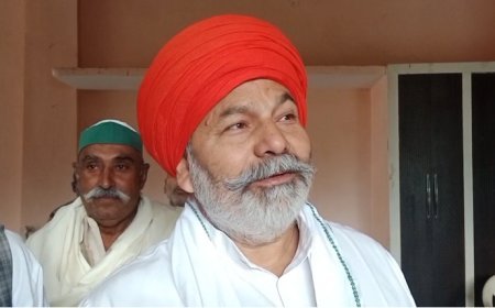 Amroha : संभल सीओ विवाद पर राकेश टिकैत की दो टूक, बोले दूसरे देशों से पहले अपने देश की चिंता करें