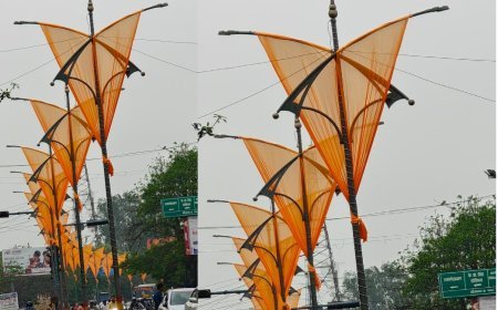 Barabanki : बाराबंकी शहर नवसंवत्सर के लिए सजने लगा