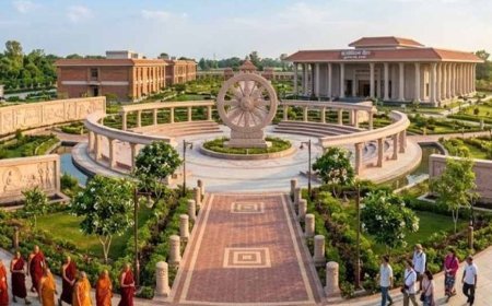 Lucknow : श्रावस्ती में जल्द पूरा होगा बुद्धवनम पार्क का निर्माण, विदेशी पर्यटन को मिलेगा बढ़ावा