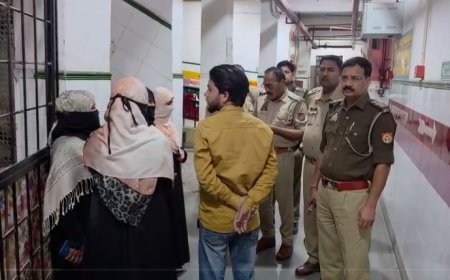 Sambhal: सम्भल में दिल दहला देने वाली वारदात: पति ने कैंची से पत्नी की हत्या कर खुद को किया घायल।