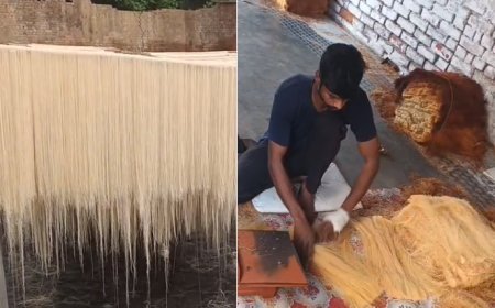 Sambhal: सम्भल की सिवइयों का जलवा, ईद पर मंडल भर में रहती है भारी मांग।