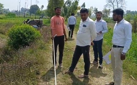 Sambhal: महराना में चरागाह भूमि पर कब्जा, 70 बीघा जमीन पर खेती मकान, प्रशासन ने शुरू की कार्रवाई। 