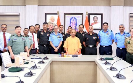 सीएम योगी से नेशनल सिक्योरिटी डेलीगेशन का संवाद, यूपी में ‘ट्रस्ट और टेक्नोलॉजी’ से विकास को मिली रफ्तार।