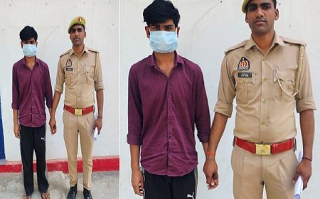 Hardoi: नाबालिग को बहला-फुसलाकर ले जाने के आरोपी को मल्लावां पुलिस ने किया गिरफ्तार। 