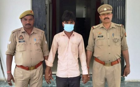 Hardoi : थाना कछौना पुलिस ने शादी का झांसा देकर गलत हरकत और वीडियो वायरल करने के आरोपी को गिरफ्तार किया