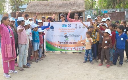 Hardoi : जिला गंगा समिति हरदोई में गंगा स्वच्छता पखवाड़ा कार्यक्रम आयोजित