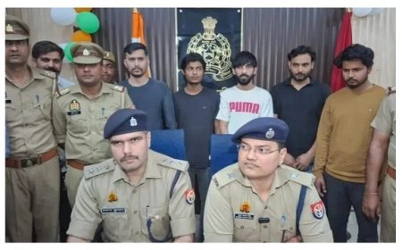 कर्मचारी ही निकला साजिशकर्ता: मुरादाबाद में निर्यातक के अपहरण की बड़ी साजिश नाकाम, 5 आरोपी गिरफ्तार। 