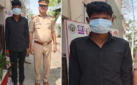 Hardoi: नाबालिग को बहला-फुसलाकर ले जाने वाले आरोपी को पुलिस ने किया गिरफ्तार। 