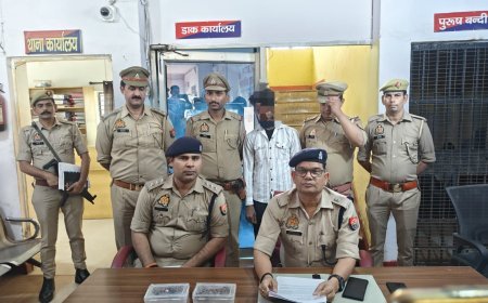 Hathras : महादेव कॉलोनी चोरी का खुलासा, आरोपी शनिकांत गिरफ्तार, जेवरात बरामद