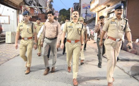 Sambhal : नवरात्रि–ईद को लेकर संभल में हाई अलर्ट: 18 जुलूस, 872 नमाज़ स्थल, 1100 से ज्यादा लोग पाबंद