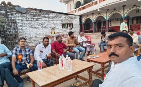 Gonda : 2027 चुनाव की तैयारी में सक्रिय समाजवादी शिक्षक सभा, गोण्डा में संगठन विस्तार पर बैठक