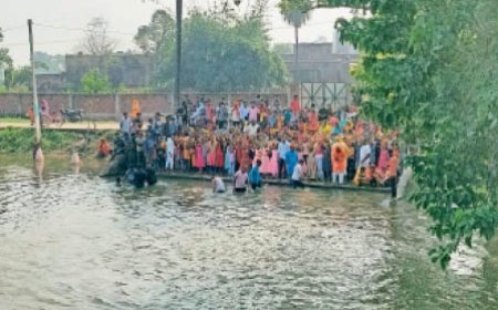 Siddharthnagar : सिद्धार्थनगर में कलश यात्रा के दौरान राप्ती नदी में दो युवकों की डूबने से मौत