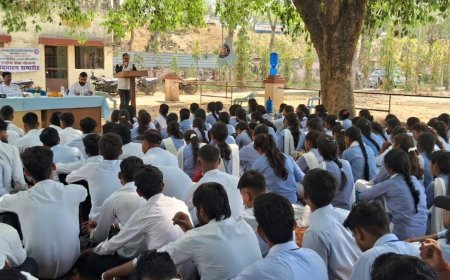 Sultanpur : सुल्तानपुर में एनएसएस विशेष शिविर के दूसरे दिन पालीथीन मुक्ति रैली और बौद्धिक संगोष्ठी हुई