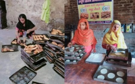 Lucknow : बरेली की नसरीन बी ने बेकरी से बदली गांव की महिलाओं की तकदीर