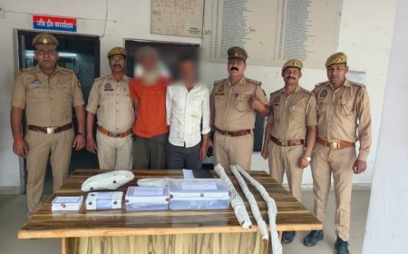 Hathras : जमीनी विवाद के कारण भीमसेन की हत्या, पुलिस ने 24 घंटे में दोनों आरोपियों को गिरफ्तार किया