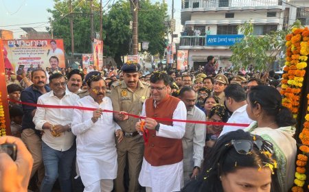 Hardoi : नितिन अग्रवाल ने हरदोई में बाबा मंदिर पुलिस चौकी का लोकार्पण किया