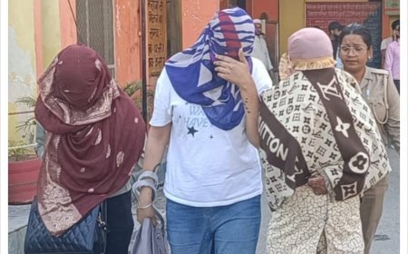 Moradabad : मुरादाबाद पुलिस ने होटल में चल रहे सेक्स रैकेट का भंडाफोड़ किया