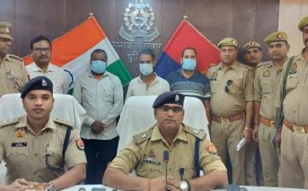 Santkabirnagar : सागौन के पेड़ों की चोरी करने वाले गिरोह के तीन सदस्य गिरफ्तार, लकड़ी और गाड़ियां बरामद