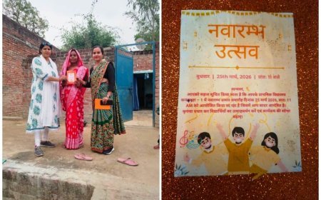 Lucknow : बालवाटिका नवारंभ उत्सव: विद्यालयों में उत्साह, समुदाय की सक्रिय भागीदारी से सजी नई शुरुआत