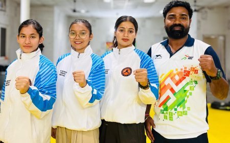 Bajpur : रुद्रपुर की महिला पेंचक सिलाट खिलाड़ी खेलो इंडिया नेशनल लीग में दिखाएंगी दम