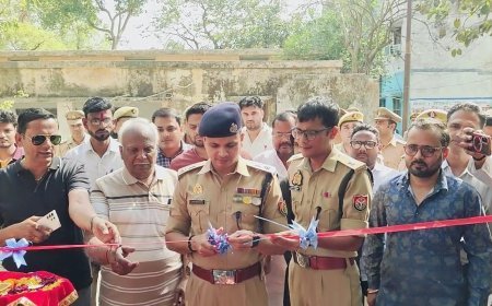 Hardoi : शाहाबाद क्षेत्राधिकारी कार्यालय का कायाकल्प, पुलिस अधीक्षक ने किया उद्घाटन