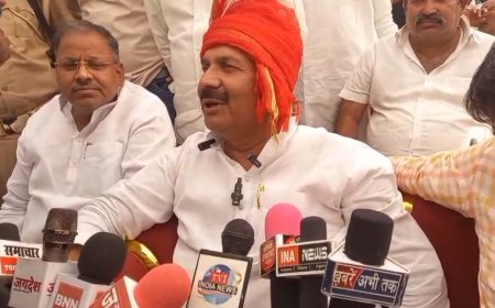 Ballia: सर्व समाज सर्व धर्म के लोग मिलकर जैसे अंग्रेजों को भगाया था,वैसे ही देश की तरक्की के लिए भाजपा को भगाएंगे- संग्राम सिंह यादव 