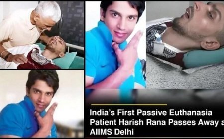 राजनगर एक्सटेंशन में शोक की लहर: 13 वर्षों तक कोमा में मौत से लड़ने वाले जांबाज हरीश राणा का एम्स में निधन।