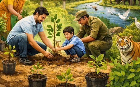 Lucknow: नव निर्माण के 9 वर्ष: 277 करोड़ से अधिक पौधरोपण वाला ‘हरित प्रदेश’ बनेगा यूपी। 