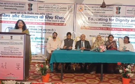 Sambhal: 'गरिमा के साथ बुढ़ापा' का संदेश: सम्भल में बुजुर्गों की देखभाल पर दो दिवसीय राष्ट्रीय सम्मेलन।