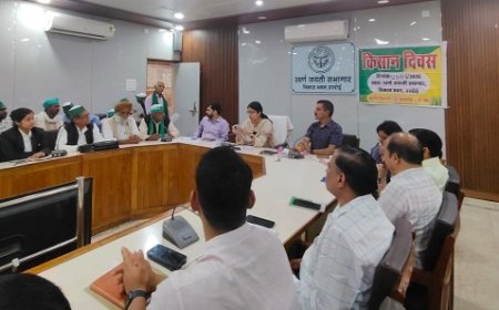 Hardoi: हरदोई में किसान दिवस आयोजित, फार्मर रजिस्ट्री अनिवार्य—सीडीओ ने दिए सख्त निर्देश।