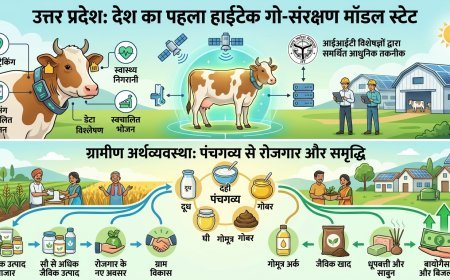 Lucknow : उत्तर प्रदेश बनेगा देश का पहला हाईटेक गो-संरक्षण मॉडल स्टेट, आईआईटी विशेषज्ञ तैयार कर रहे हैं आधुनिक तकनीक