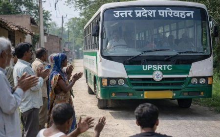 Lucknow : उत्तर प्रदेश के हर गांव तक पहुंचेगी बस सेवा, मुख्यमंत्री ग्राम परिवहन योजना से डेढ़ करोड़ छात्रों और ग्रामीणों को मिलेगा लाभ