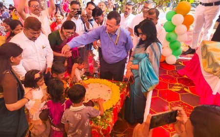 Lucknow : ‘बालवाटिका नवारंभ उत्सव’ से नन्हें कदमों को मिली नई उड़ान, प्रारंभिक शिक्षा को सशक्त बनाने की अभिनव पहल