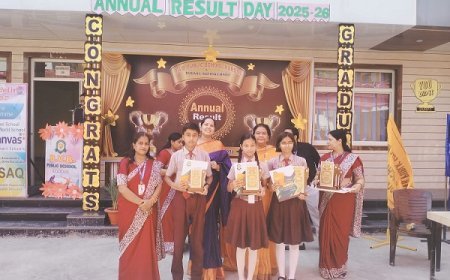 Hardoi: आईबी मान्यता के साथ बाल विद्या भवन स्कूल ने रचा इतिहास, वार्षिक परिणाम में छात्रों का शानदार प्रदर्शन। 