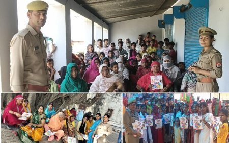 मिशन शक्ति अभियान: हरदोई में महिलाओं व बालिकाओं को सुरक्षा, हेल्पलाइन और साइबर जागरूकता का संदेश।