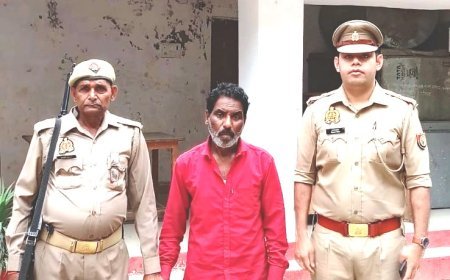Hardoi : पुलिस ने अवैध तमंचा और कारतूस बरामद कर एक व्यक्ति को किया गिरफ्तार