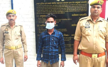 Hardoi : हरदोई के थाना मल्लावां पुलिस ने बेटी से छेड़छाड़ के आरोपी को किया गिरफ्तार