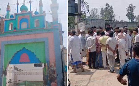 Sambhal: सम्भल में फिर सरकारी जमीन पर कब्जा! मस्जिद-मदरसा-स्कूल समेत 8 दुकानें पाई गईं, बुलडोजर कार्रवाई के संकेत।