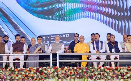 Jewar: दिग्गज बोलेः जेवर बना यूपी का गहना, वैश्विक हब बनने की ओर अग्रसर नोएडा इंटरनेशनल एयरपोर्ट। 